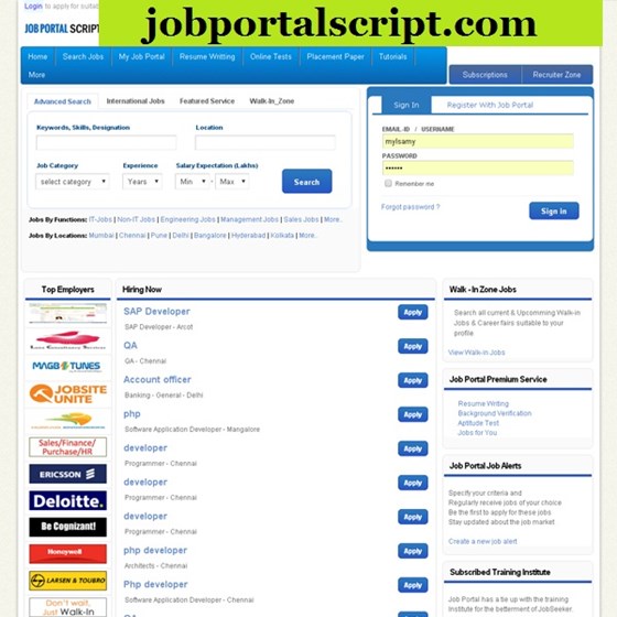 Job Portal Software- Job Board Theme | Indeed Script: Shine Clone Script - Glassdoor Clone Script - Usajobs Script 