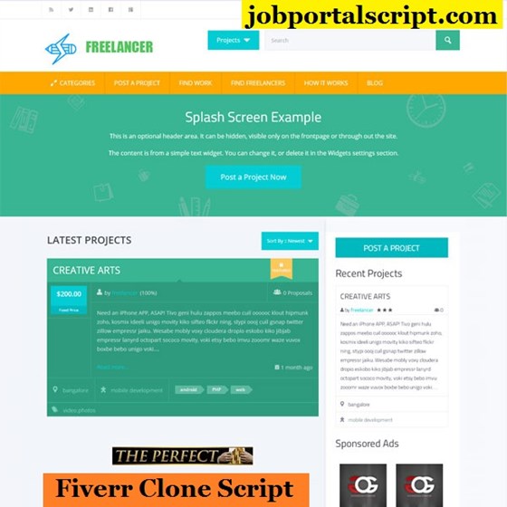 Fiverr Clone | Fiverr Script | Dice Clone Script | Upwork Clone: Fiverr Clone | Fiverr Script | Dice Clone Script | Upwork Script